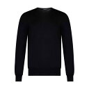 トムフォード TOM FORD Black Cotton Knit Crewneck Sweater メンズ ウェア トップス ニット・セーター・カーディガン ...