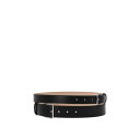 アレキサンダー・マックイーン Alexander McQUEEN Double long belt ウィメンズ アクセサリー ベルト・サスペンダー Black ...