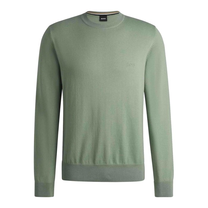 ヒューゴボス HUGO BOSS Pullover 50506023330 Men ニット・セーター・カーディガン Green S M L XL 【送料無料・関税込】