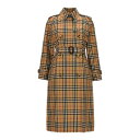 Burberry バーバリー レディース コート・ダウン 8072716 harehope trench coat Beige 8 【送料無料・関税込】