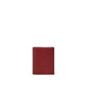 トム・ブラウン Thom Browne Pebbled Leather Card Holder MAW021L00198614 Men 財布・カードケース Burgundy onesize 【送料無料・関税込】