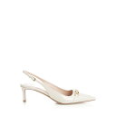 トムフォード TOM FORD "Whitney" patent leather slingback W3522LCL072G1W007 Women パンプス・ハイヒール White EU36 EU38 36 38 【送料無料・関税込】