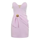 エリザベッタ フランキ Elisabetta Franchi Crepe Dress With Macro Bow AB70451E2544 Women ワンピ...