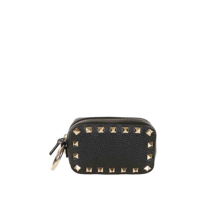 ヴァレンティノ Valentino Garavani Mini Vanity Case Rockstud ウィメンズ バッグ クラッチバッグ・ポーチ Black ONESIZE 女性 WP0AI9VSH0NO 【送料無料・関税込】