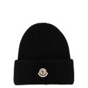 Moncler モンクレール メンズ 帽子 K20913B00075M1127999 Wool and cashmere beanie Black onesiz...