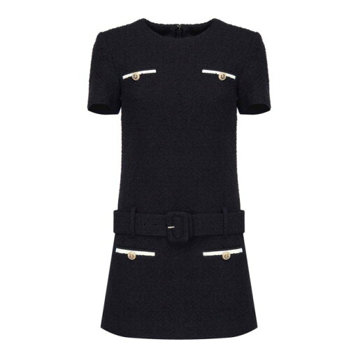 セルフ・ポートレイト self-portrait Boucl Mini Dress PF25034BL Women ワンピース・ドレス・オールインワン Dark Blue 12 10 【送料無料・関税込】 セルフ・ポートレイト self-portrait Boucl Mini Dress PF25034BL Women ワンピース・ドレス・オールインワン Dark Blue 12 10 【送料無料・関税込】