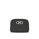 フェラガモ FERRAGAMO Gancini Credit Card Holder 758664220406001 Women 財布・カードケース Black...