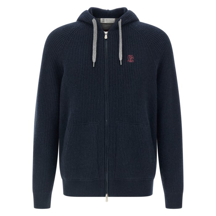 Brunello Cucinelli �֥�ͥ��������ͥ� ��� �˥åȡ����������������ǥ����� M22704806GCW425 Hooded cardigan...