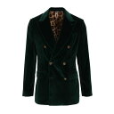 ドルチェガッバーナ Dolce & Gabbana Double-breasted velvet blazer G2TV8TFUVKRV0707 Men スーツ...