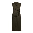 ジルサンダー Jil Sander Draped Maxi Dress ウィメンズ ウェア トップス ワンピース・ドレス・オールインワン Green 40 38...