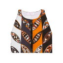 エミリオプッチ Emilio Pucci Top 3RMX513R745028 Women タンクトップ・キャミソール Orange S 【送料無料・関税込】