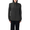サンローラン Saint Laurent T-shirts and Polos Black ウィメンズ ウェア トップス シャツ・ブラウス Black 36 3...