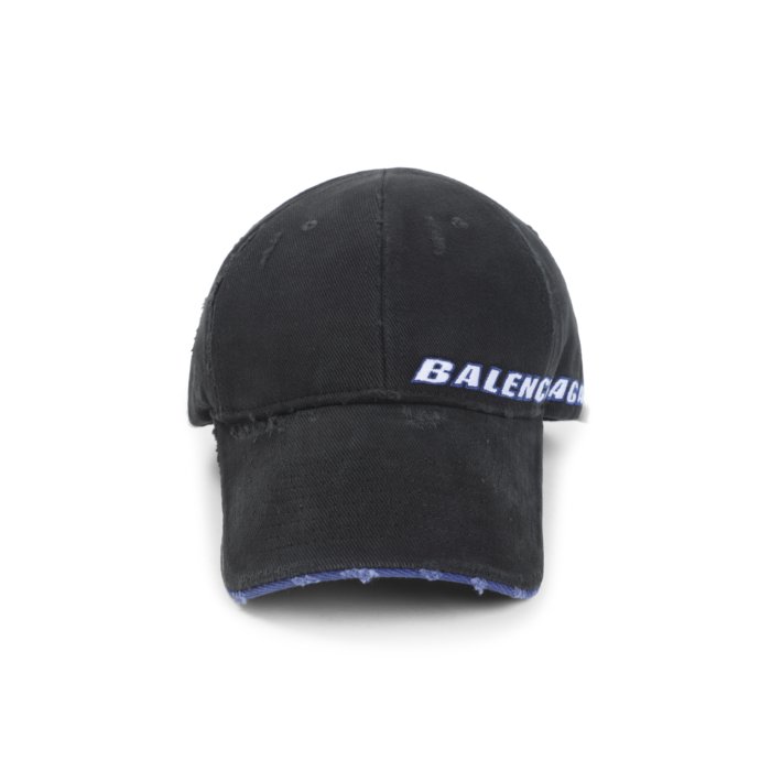 【楽天ブラックフライデー最大80%OFF+P2倍~】Balenciaga バレンシアガ メンズ 帽子 854036410B21000 Logo cap Blac...
