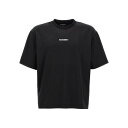 ジルサンダー Jil Sander T-shirt black メンズ ウェア トップス Tシャツ・カットソー Black S M L XL 男性 J47GC0...