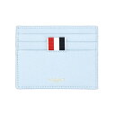 トム・ブラウン Thom Browne LEATHER CARD HOLDER MAW031L00198451 Men 財布・カードケース BABY BLUE onesize 【送料無料・関税込】
