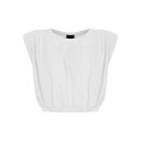 ピンコ PINKO Maracaibo Sleeveless Top 104902A2HQZ04 Women タンクトップ・キャミソール White M S 【...