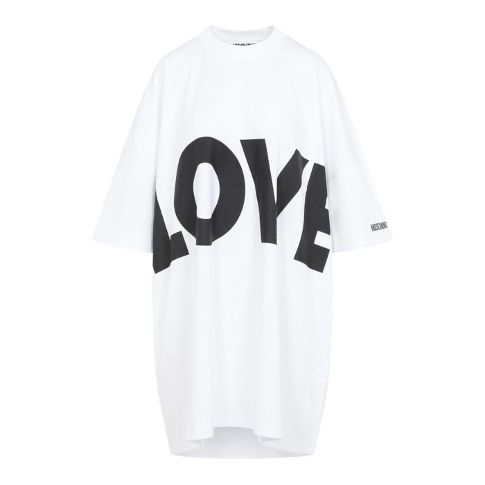 モスキーノ MOSCHINO Interlock Knit Dress 242D040854421001 Women ワンピース・ドレス・オールインワン White 40 38 【送料無料・関税込】