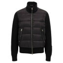 トムフォード TOM FORD KNIT INSERT DOWN JACKET メンズ ウェア ジャケット & コート カジュアルジャケット・ベスト Black...