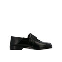 メゾン マルジェラ Maison Margiela Tabi loafers in black ウィメンズ シューズ ローファー Black 36.5 女性 S...