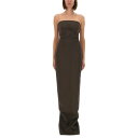 リック オウエンス Rick Owens BUSTIER DRESS RP02E4524WST78 Women ワンピース・ドレス・オールインワン BROWN ...