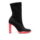 アレキサンダー・マックイーン Alexander McQUEEN Slim tread ankle boots ウィメンズ シューズ ブーツ Black 39 ...