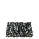 Dries Van Noten ドリスヴァンノッテン レディース クラッチバッグ・ポーチ 252011512851900 'W.L.' clutch White/Black onesize 【送料無料・関税込】