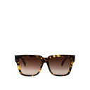 【楽天スーパーセール 最大75%OFF+P2倍】Max Mara マックスマーラ レディース サングラス・アイウェア MM007853F Glimpse2 Sunglasses Brown 57 【送料無料・関税込】