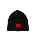 【楽天スーパーセール 最大75%OFF+P2倍】HUGO BOSS ヒューゴボス メンズ 帽子 50496011001 Hugo Boss Hats Black Blacks and greys onesize 【送料無料・関税込】