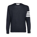 トム・ブラウン Thom Browne 4-Bar wool jumper メンズ ウェア トップス ニット・セーター・カーディガン DARK BLUE 1 3...