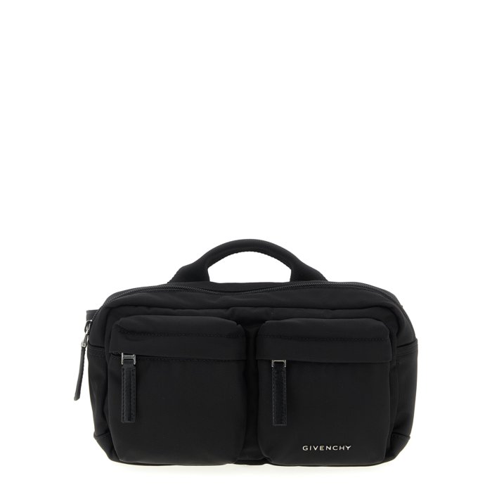 【楽天ブラックフライデー最大80%OFF+P2倍~】GIVENCHY ジバンシィ メンズ ハンドバッグ・ショルダーバッグ BK50F8K1ZL001 'Essential U' fanny pack Black onesize 【送料無料・関税込】