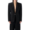 ミュグレー MUGLER MUGLER Jackets Black 24F1VE04181901999 Women スーツ・ジャケット Blacks and g...