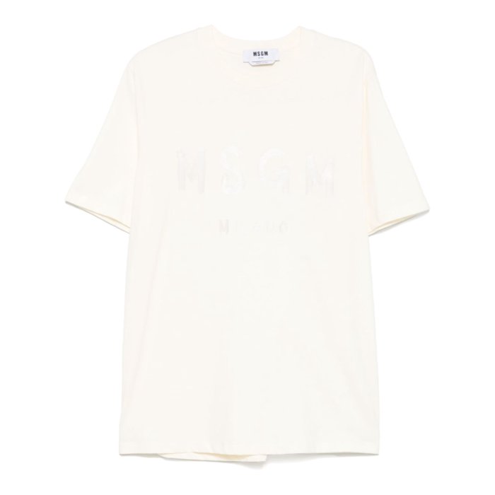 Tシャツ・カットソー MSGM Men T Shirts 3446MM13237298 Beige 楽天市場】MSGM(カラーベージュ)(Tシャツ・カットソー