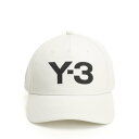 【楽天スーパーセール 最大75%OFF+P2倍】Y-3 ワイスリー メンズ 帽子 JP1144TALC Y-3 logo cap White 3XL 4XL 5XL L M S XL XS 2XL 2XS onesize 【送料無料・関税込】