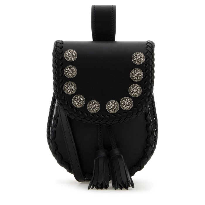 【楽天ブラックフライデー最大80%OFF+P2倍~】Prada プラダ レディース ハンドバッグ・ショルダーバッグ 1BL055VOBN2HILF0002 Black leather crossbody bag Black onesize 【送料無料・関税込】