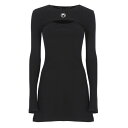 マリーン セル MARINE SERRE MARINE SERRE Dresses Black WDR346ACJER0011BK99 Women ワンピース・...