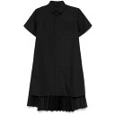 サカイ sacai Sacai Dresses Black 2507761001 Women ワンピース・ドレス・オールインワン Blacks and grey...