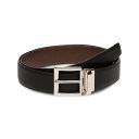 プラダ Prada TWO-TONE SAFFIANO LEATHER REVERSIBILE BELT 2CC004053F00XF Men ベルト・サスペン...