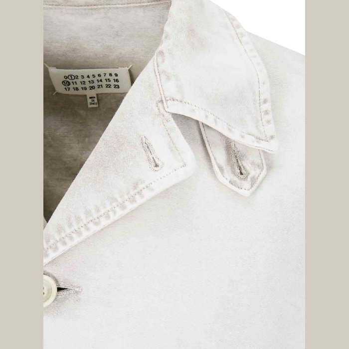 メゾン マルジェラ Maison Margiela Cotton jacket S50AM0638S76543961 Men カジュアルジャケット・ベスト Grey 48 【送料無料・関税込】