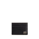 バレンシアガ Balenciaga Monaco credit card holder 7665472AAS61000 Men 財布・カードケース Black IT0 【送料無料・関税込】