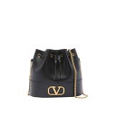 ヴァレンティノ Valentino Garavani Vlogo Signature Bucket Bag P0T83HPF0NO Women ハンドバッグ・ショルダーバッグ Black onesize 【送料無料・関税込】