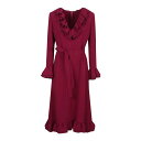 ヴァレンティノ Valentino Garavani Dress Solid BVAES51MMR2L Women ワンピース・ドレス・オールインワン Fuch...