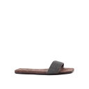 ブルネロ・クチネリ Brunello Cucinelli Leather sandals MZMIC2631C2126 Women サンダル Brown 39 ...