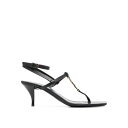 サンローラン Saint Laurent Sandals 731606DWETT1000 Women サンダル Black 38.5 【送料無料・関税込】