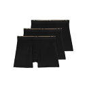 ヒューゴボス HUGO BOSS 3-PACK BOXER 5053450310268773001 Men アンダーウェア BLACK M 2XL L XL 【...