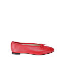 マリーン セル MARINE SERRE Soft Nappa Repetto Lilou WFW053ARD60 Women フラットシューズ Dark Red 39 【送料無料・関税込】