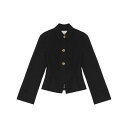 ガニー GANNI GANNI Jackets Black W0057099 Women スーツ・ジャケット Blacks and greys 42 40 32...