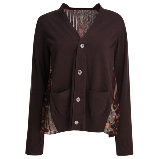 サカイ sacai Knitwear 2507986616 Women ニット・セーター・カーディガン Brown 2 【送料無料・関税込】 サカイ sacai Knitwear 2507986616 Women ニット・セーター・カーディガン Brown 2 【送料無料・関税込】