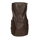 ジ・アティコ THE ATTICO Leather Mini Dress 251WCA00361LBT128AA204 Women ワンピース・ドレス・オールイ...