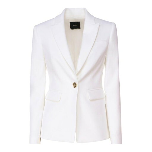 ピンコ PINKO Single-breasted stretch blazer 100180A14IZ15 Women スーツ・ジャケット White 46 【送料無料・関税込】 ピンコ PINKO Single-breasted stretch blazer 100180A14IZ15 Women スーツ・ジャケット White 46 【送料無料・関税込】