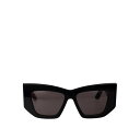 アレキサンダー・マックイーン Alexander McQUEEN Sunglasses AM0448S001 Women サングラス・アイウェア Black 53 【送料無料・関税込】
